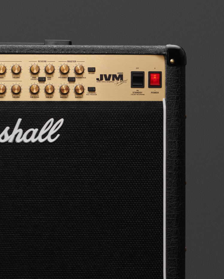 Marshall JVM410C right upper corner zoomed in