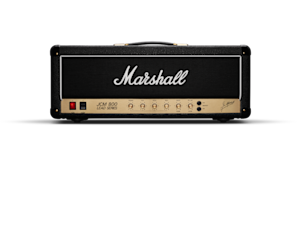 The Marshall amplifier JCM800 Head front photo with a transparent background.