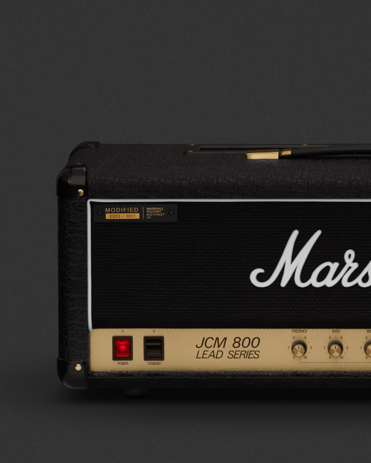 Front left image of the JCM800 Modified