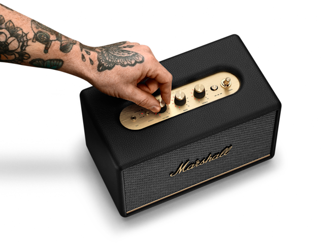 Acton III Black - Bluetoothホームオーディオスピーカー | Marshall.com