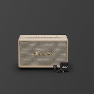 Square image of Acton III Cream and Minor IV Black