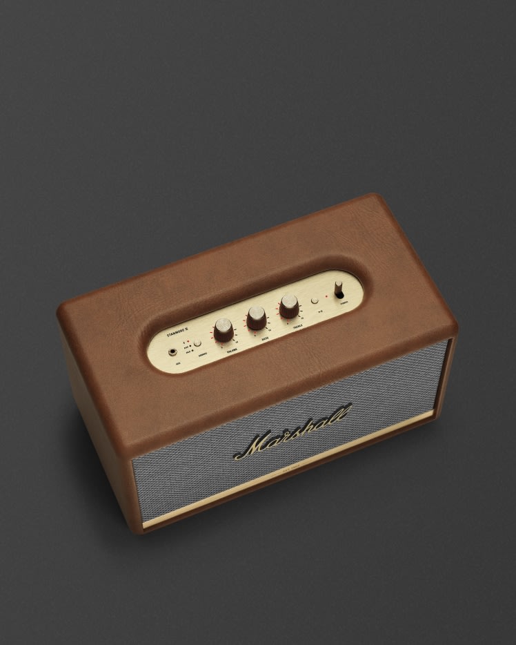 Marshall Stanmore II Brown speaker.