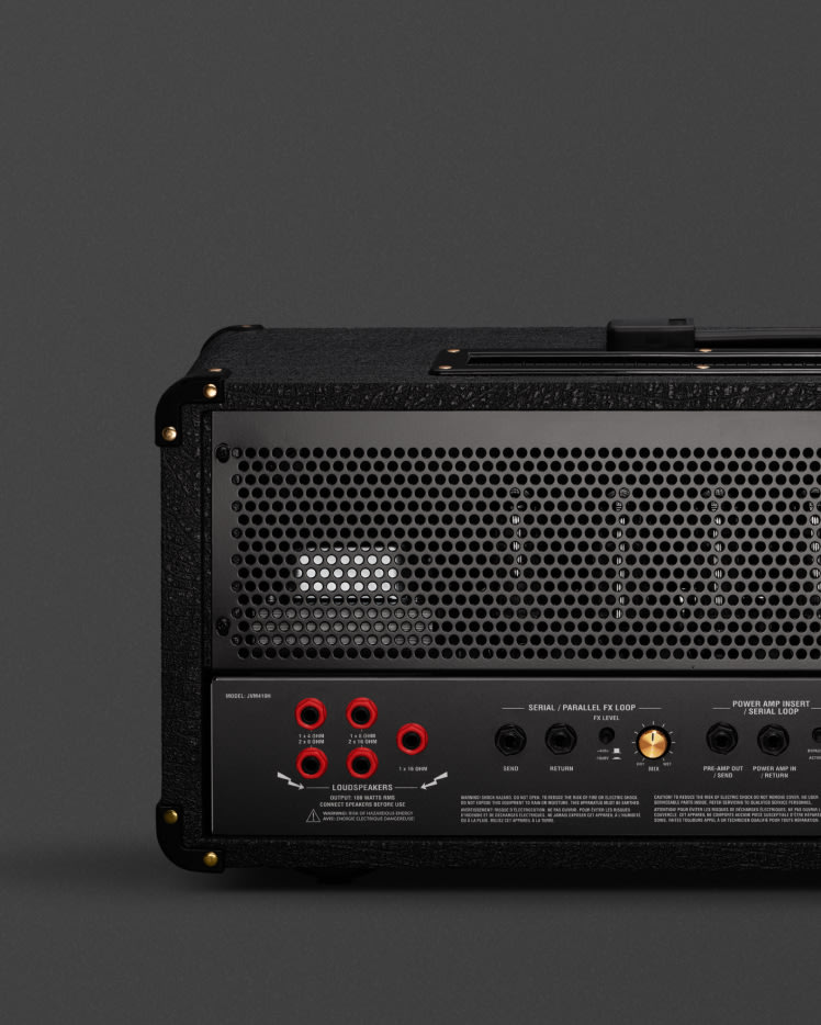 Marshall JVM410H left backside zoomed in