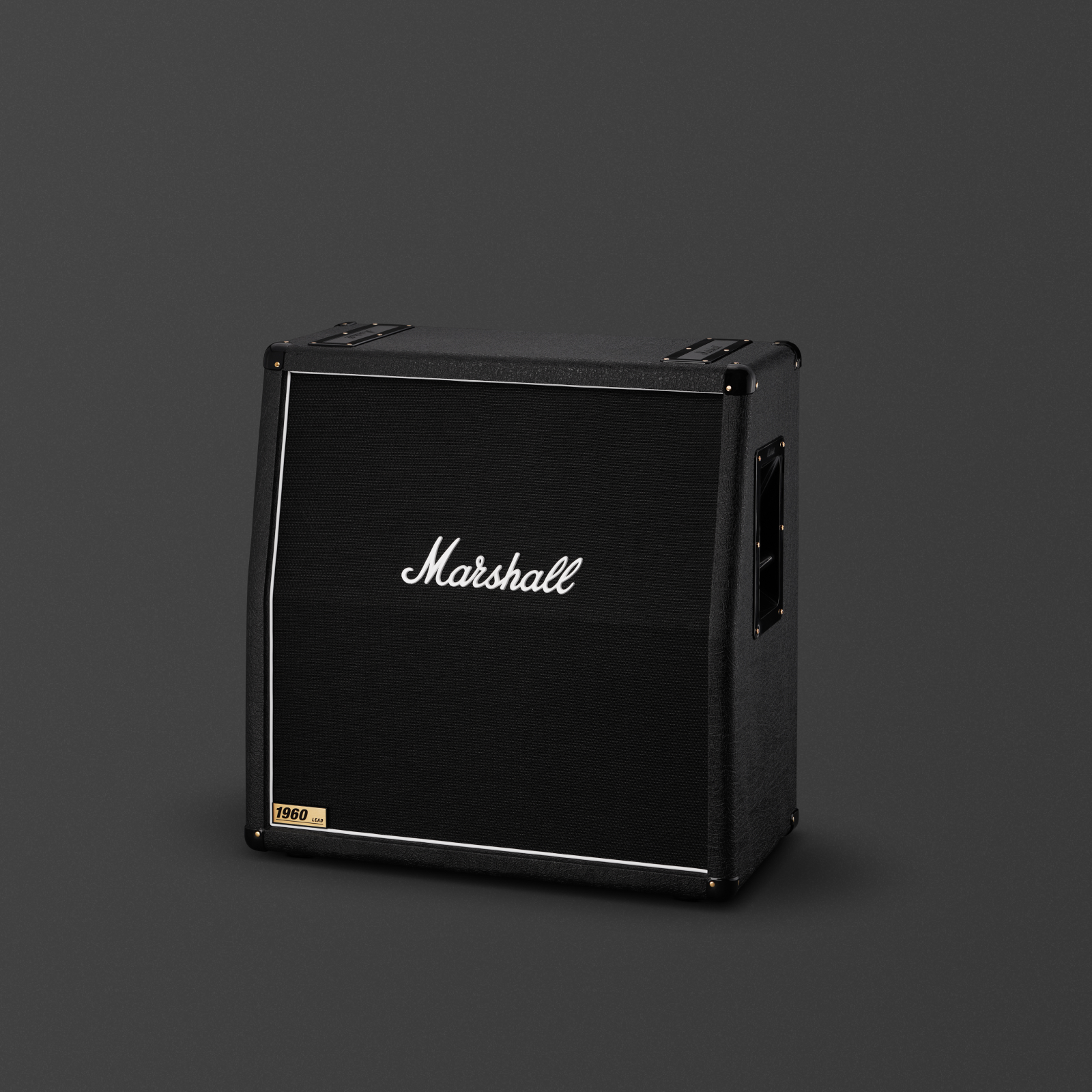 Marshall's 1960A black cabinet.  