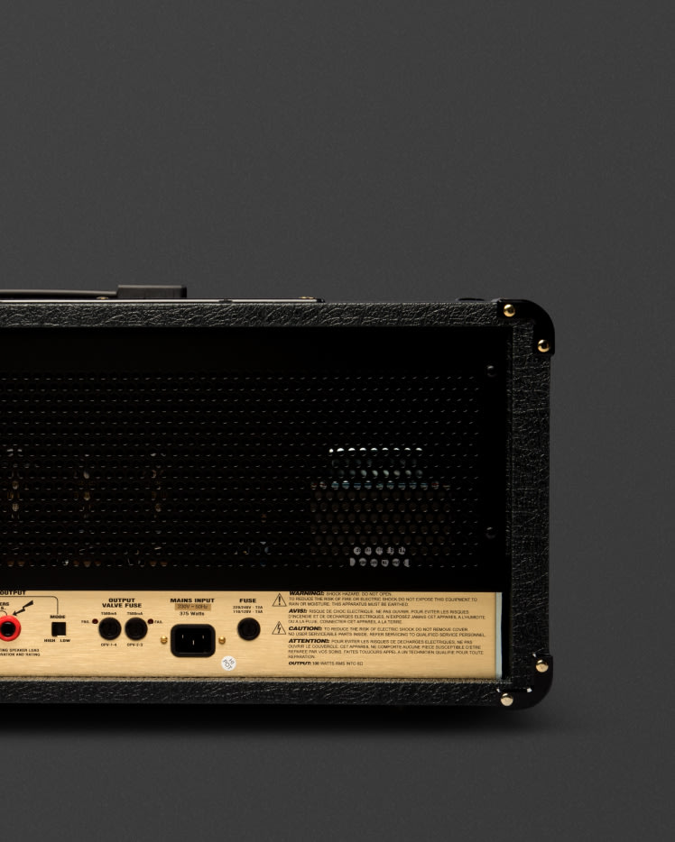 Image zoomée de la tête du JCM900 4100 de Marshals.