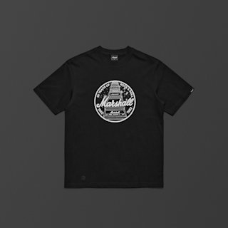 The Marshall Heritage Reissue ‘20 Years’ T-shirt in black with print