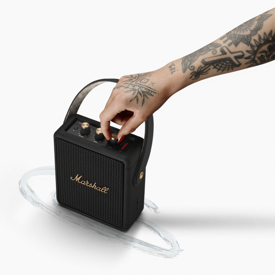 Stockwell II portable speaker with powerful sound & long playtime 