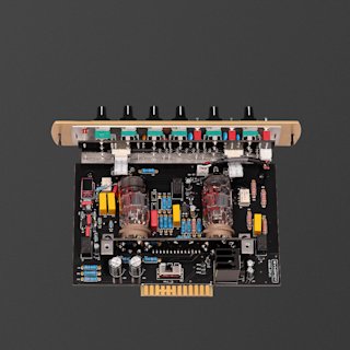 Top view of Marshall JMP Synergy Preamp Module.