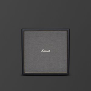 Black 4x12” straight base cabinet for the Origin range