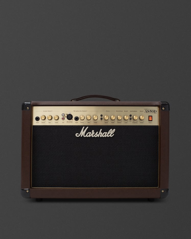 ヒロ　Marshall AS50D 50W Marshall 50 Watt Acoustic Combo With Digital Effects AS50D — L.A.