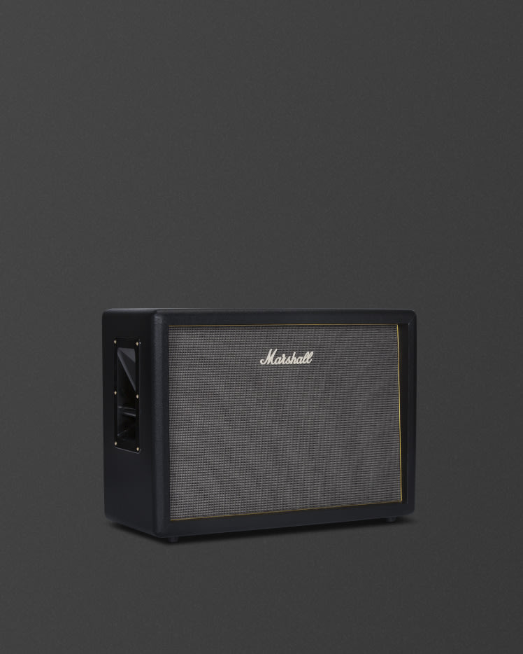 Marshall's Origin212 black cabinet.