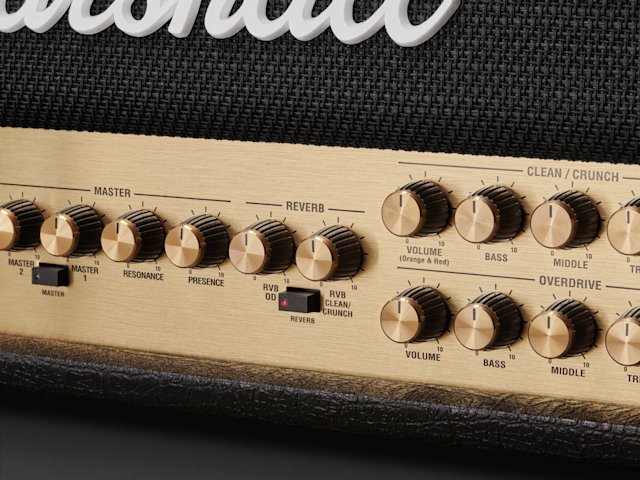 JVM210 Head クリーンからディストーションまで対応する100Wアンプ