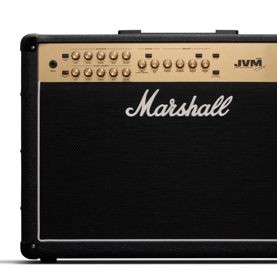 JVM210 Combo 100W Leistungsstarker Combo-Verstärker mit Reverb-Reglern |  Marshall.com