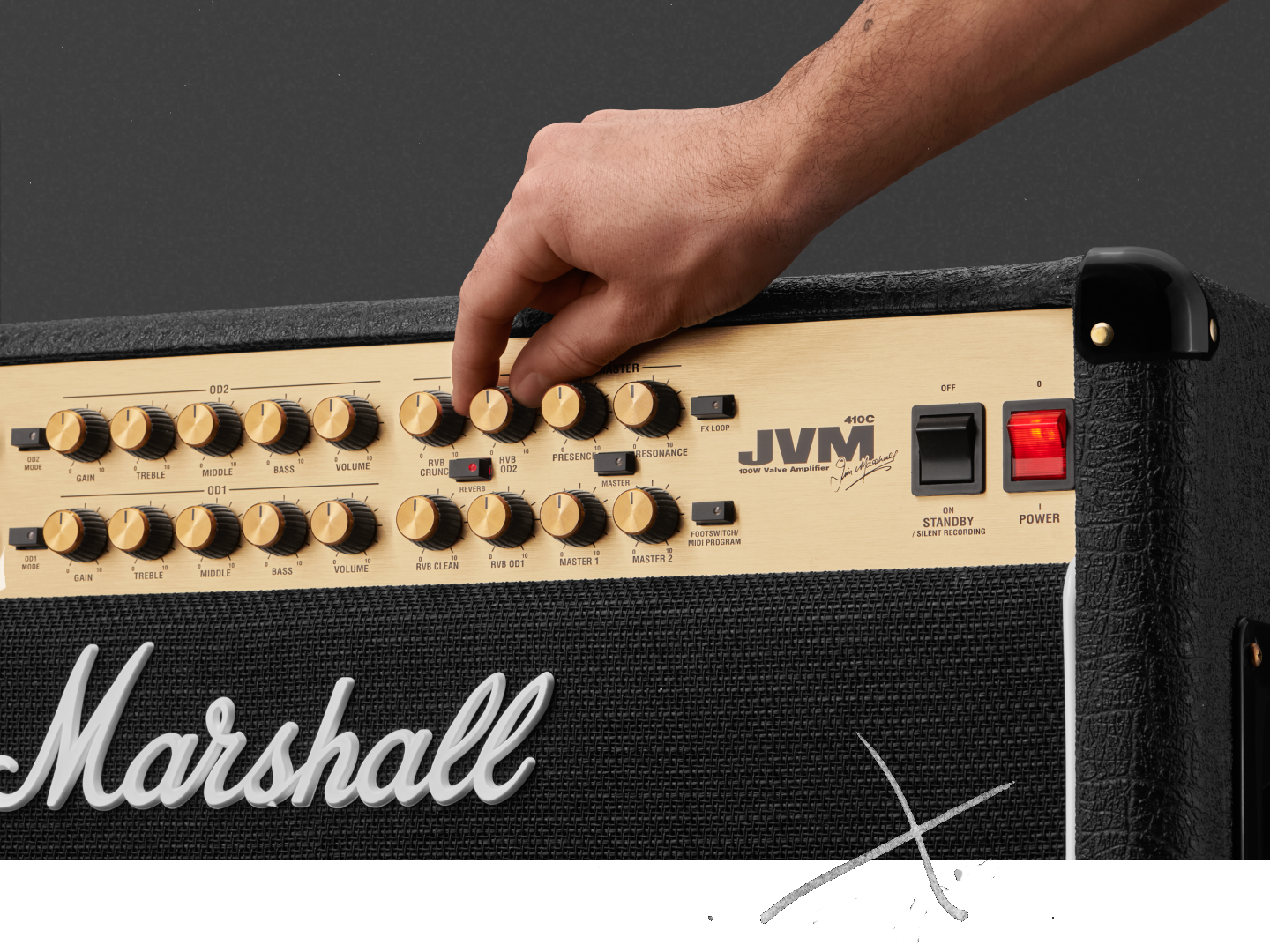 JVM410C トーンを調整する100Wコンボアンプ | Marshall.com