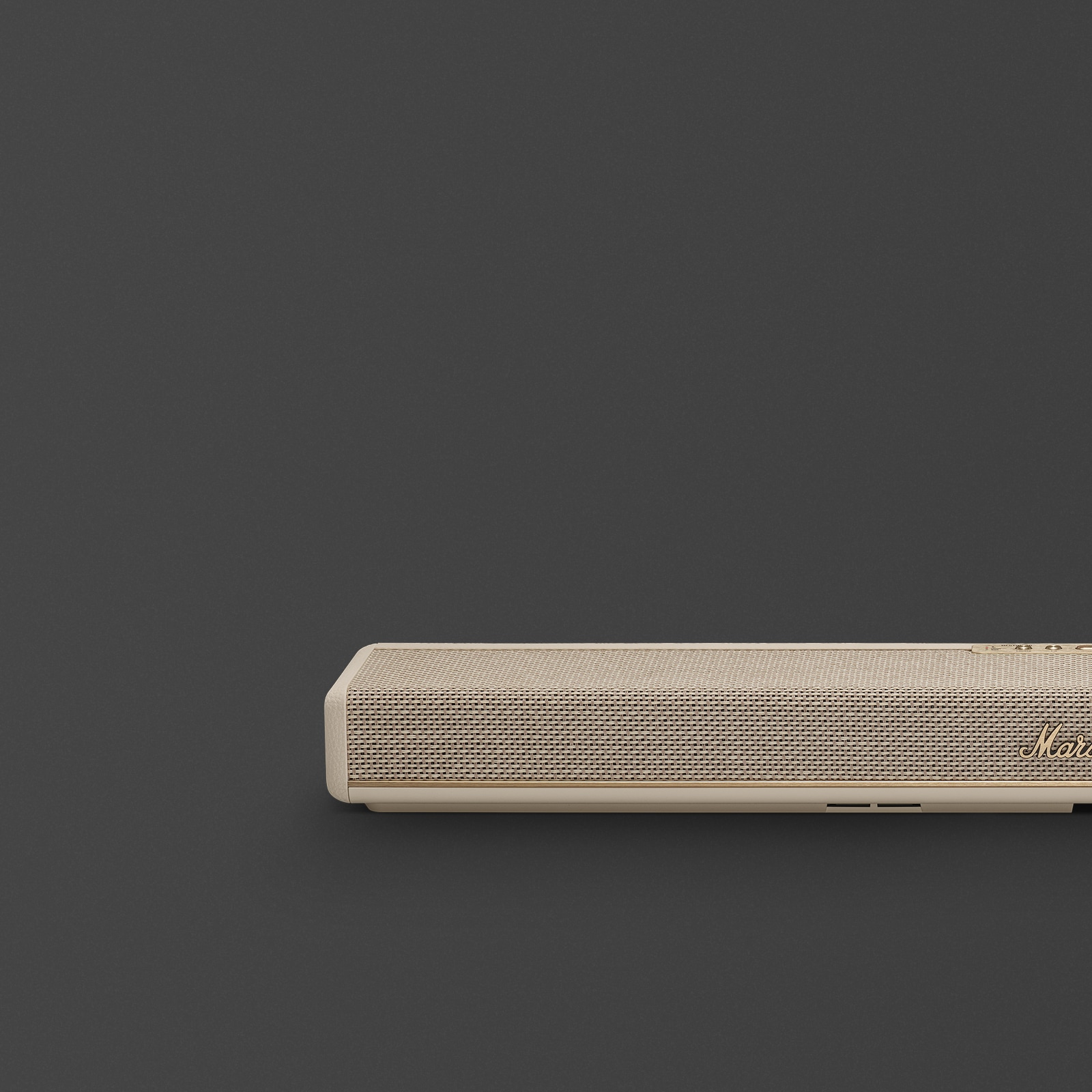 Marshall Heston 60 Cream サウンドバー Marshall Heston 60 5.1-Channel Dolby Atmos Soundbar 1008950 B&H