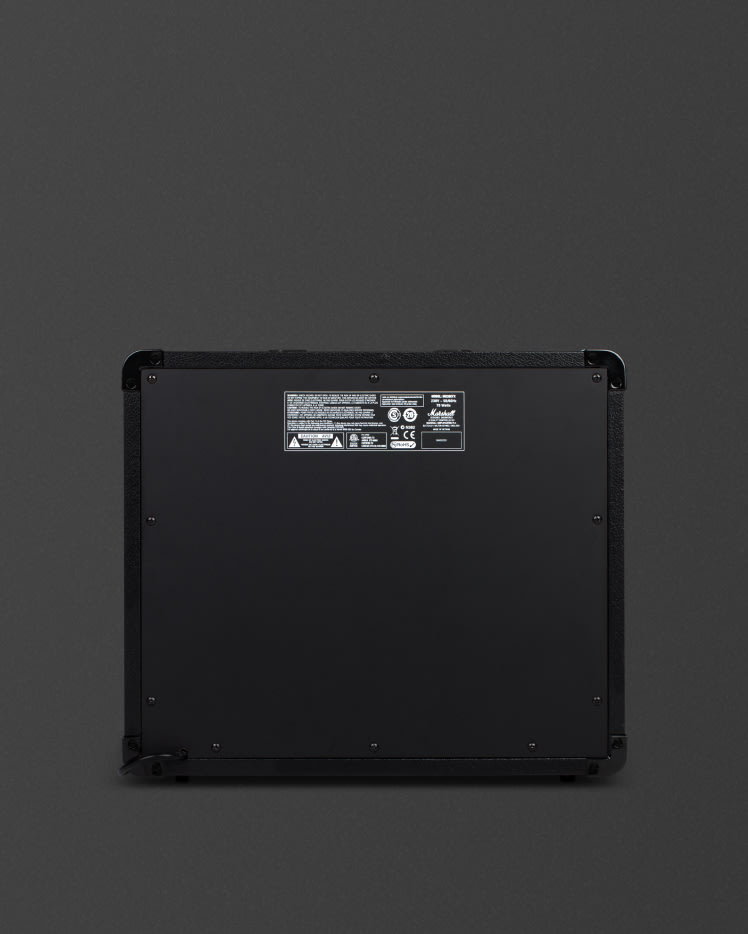 Back of Marshall's MG30GFX Combo.