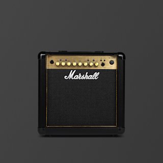 Front facing image of the Marshall MG15GFX Combo.
