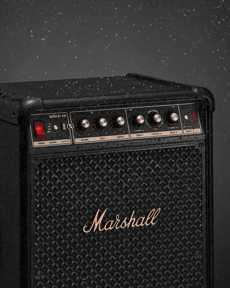 Bromley 450 party speaker with 40+ hours of playtime | Marshall.com