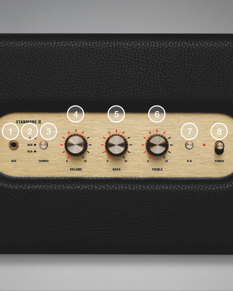 マーシャル STANMORE2 Amazon.com: Marshall Stanmore II Wireless Bluetooth Speaker