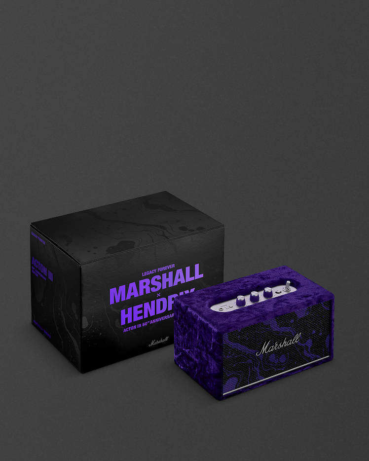 Acton III Marshall x Hendrix 60th Anniversary Edition | Marshall.com