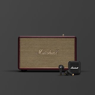 Square image of Acton III Burgundy and Minor IV Black
