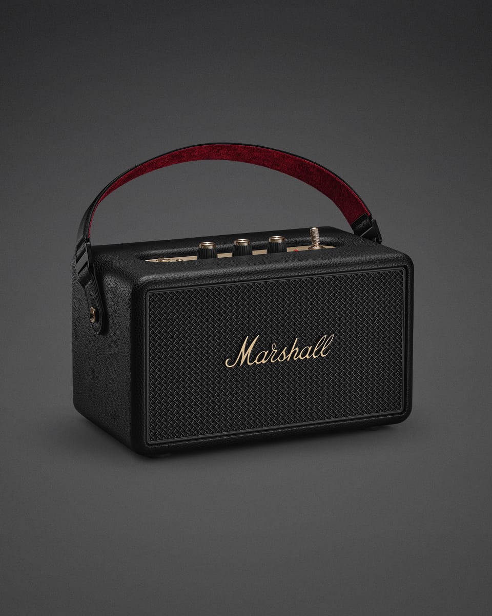 Portable Bluetooth speaker with 50+ hours of playtime