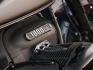 BMW R18 Series Marshall Edition motorcycle's engine.