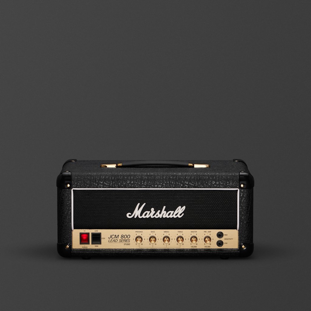 Studio Classic Head マスターボリュームとFXループを備えたコンパクト 