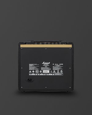 Diseño del panel trasero del CODE25 Combo en la página de artículos de soporte.