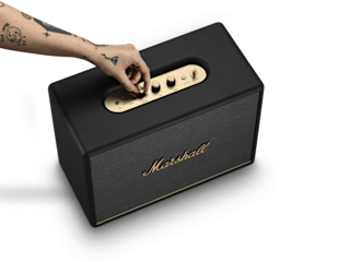 Marshall WOBRUN III - schwarz-goldener Lautsprecher.