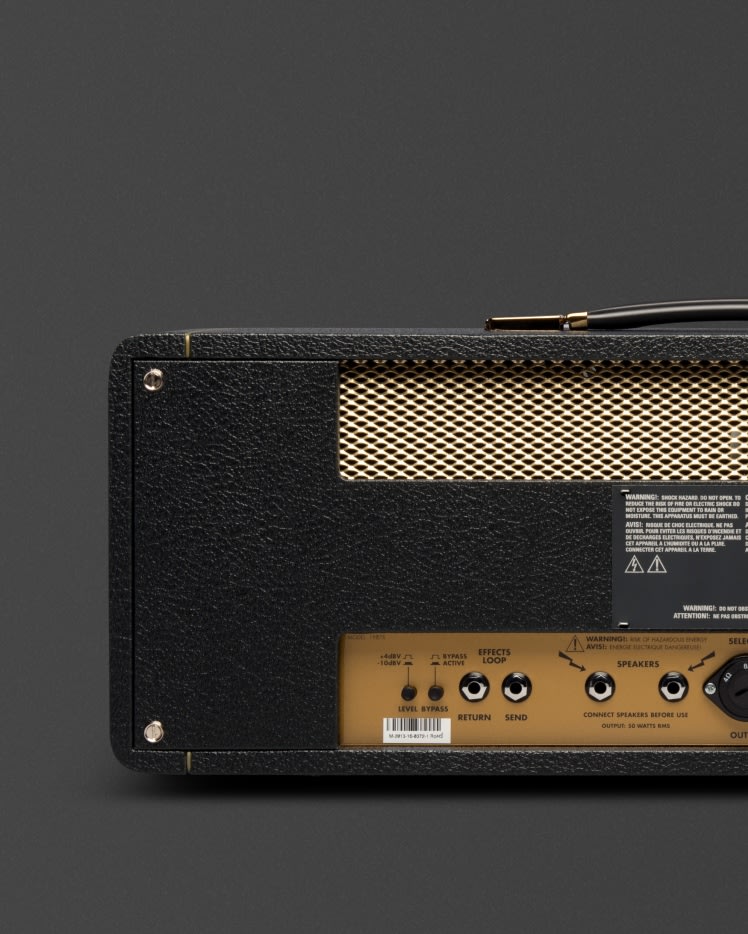 1987X Vintage Reissue Head from the back.