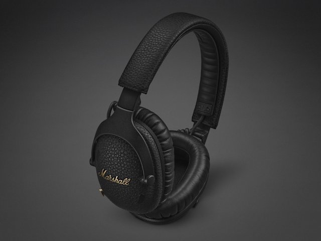 Monitor III A.N.C. over-ear headphones in Pitch Black | Marshall.com