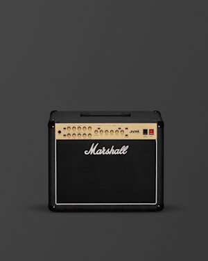 Diseño del panel frontal del JVM215 Combo en la página de artículos de soporte.