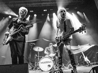 The Molotovs black white photo