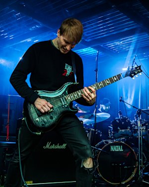 A Mallavora concert happening in a small venue