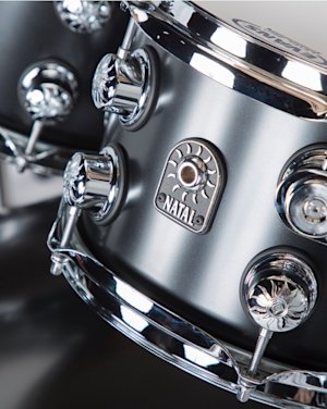 A silver Natal drum.