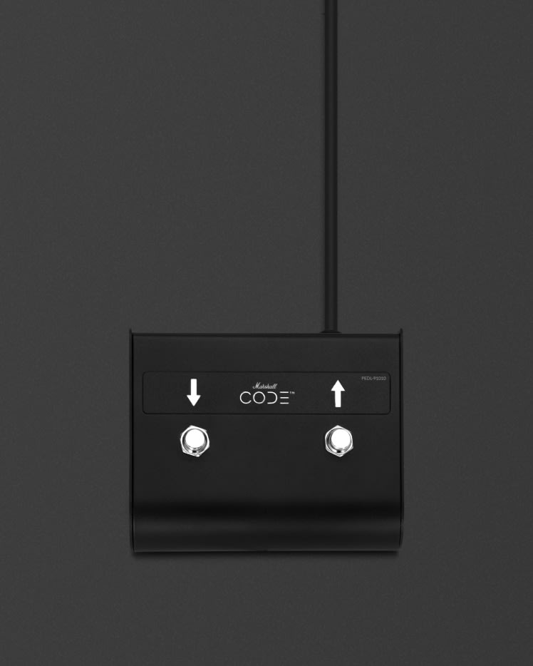 PEDL-91010 Interruptor de pedal momentáneo de 2 vías negro creado para Code