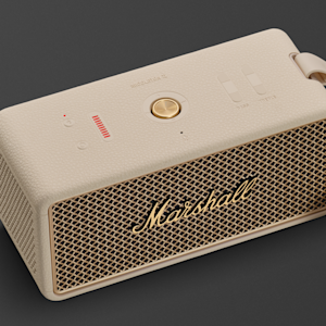 Ein gezoomtes Schrägbild des Marshall Middleton II in Creme