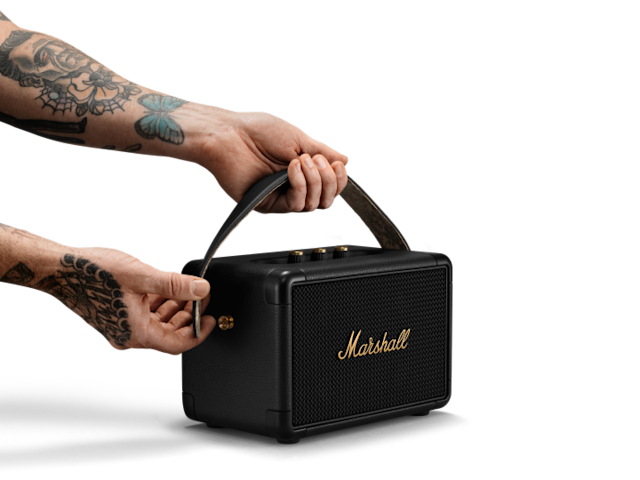 Kilburn II Black and Brass - ポータブルスピーカー | Marshall.com