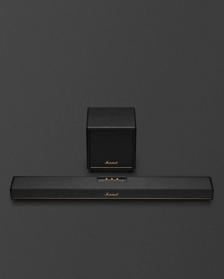 Front facing image of the Heston 120 and Heston Sub 200 Black