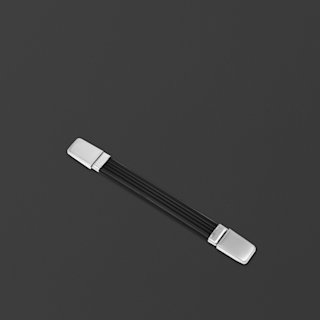 Silver Strap Handle
