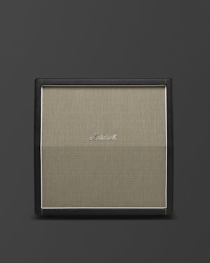 Disposición del panel frontal del 1960AHW 4x12 Handwired Angled Cabinet en la página de artículos de apoyo.