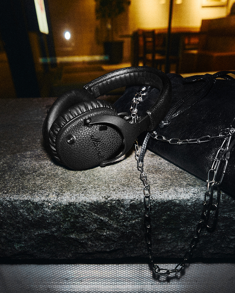 Monitor III A.N.C. over-ear headphones in Pitch Black | Marshall.com