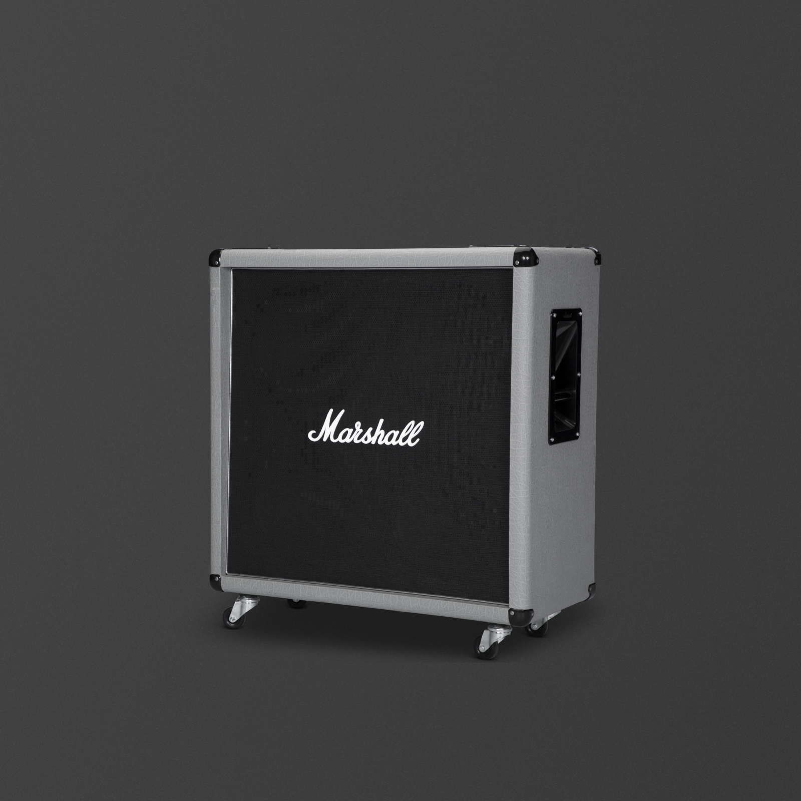 A Marshall 2551BV in silver vinyl, specifically built to deliver exceptional sound quality and performance.