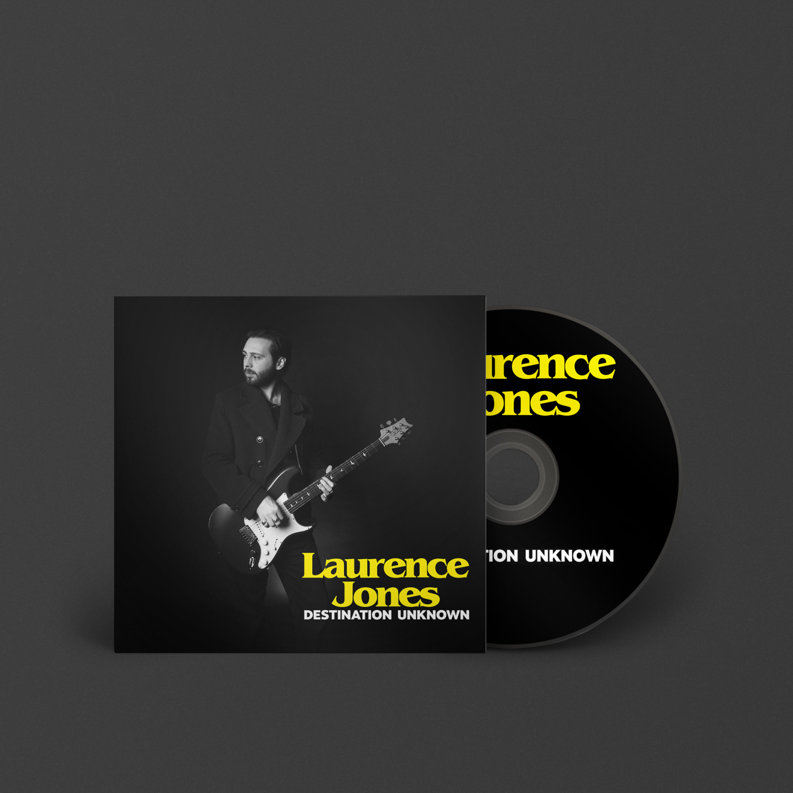 La pochette du CD Marshall DESTINATION UNKNOWN, par LAURENCE JONES.