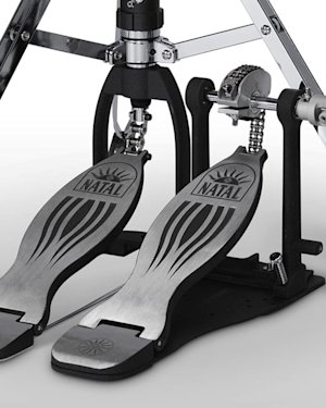 Close up of a Natal pedals.