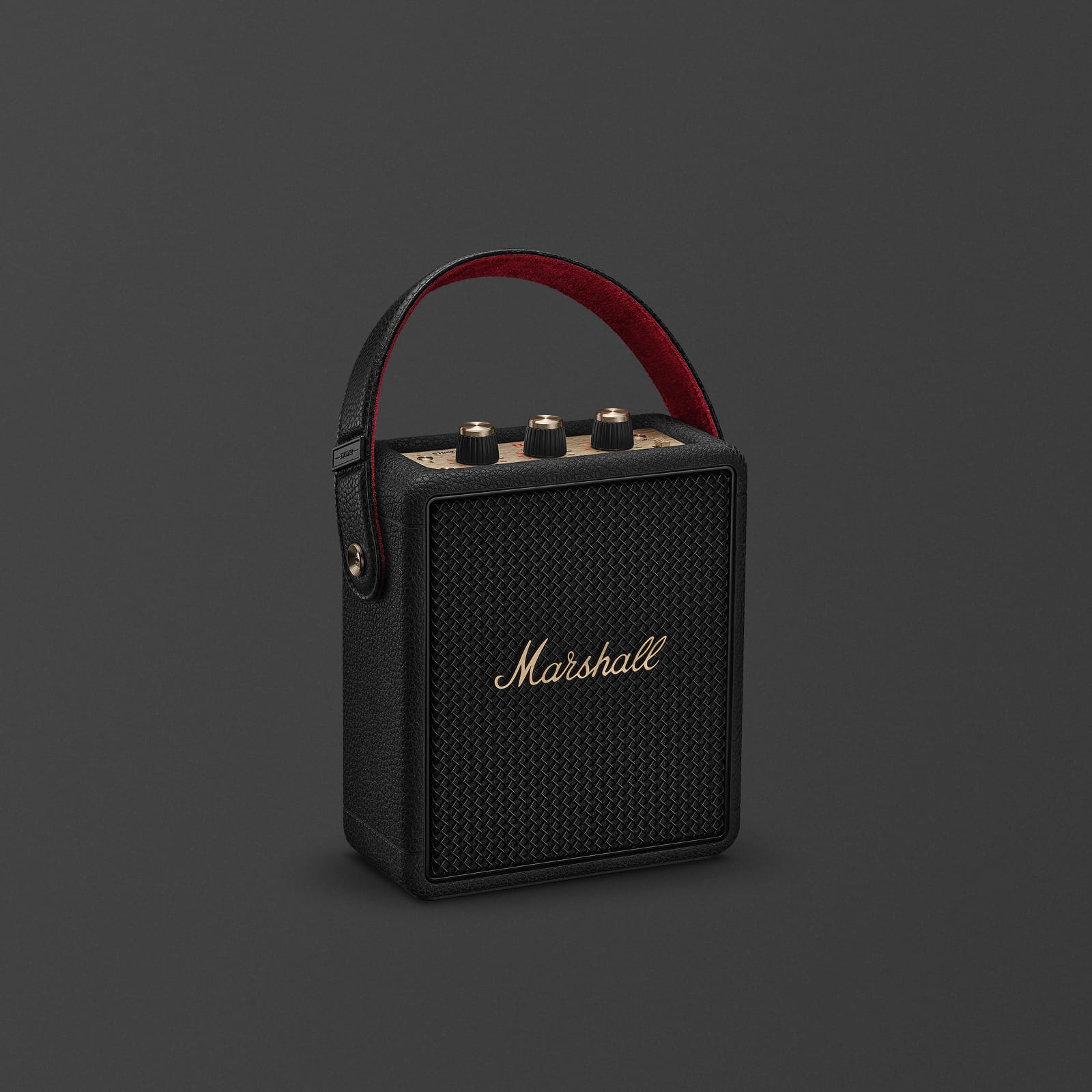 Marshall Stockwell III Portable Speaker, цвет: Чёрный / Золотой — фото 2