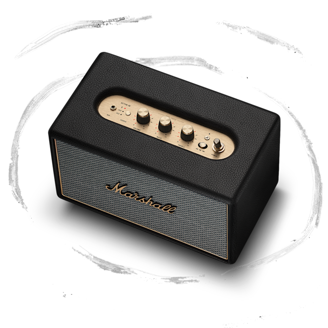 Acton IV Black with multi-speaker connectivity | Marshall.com