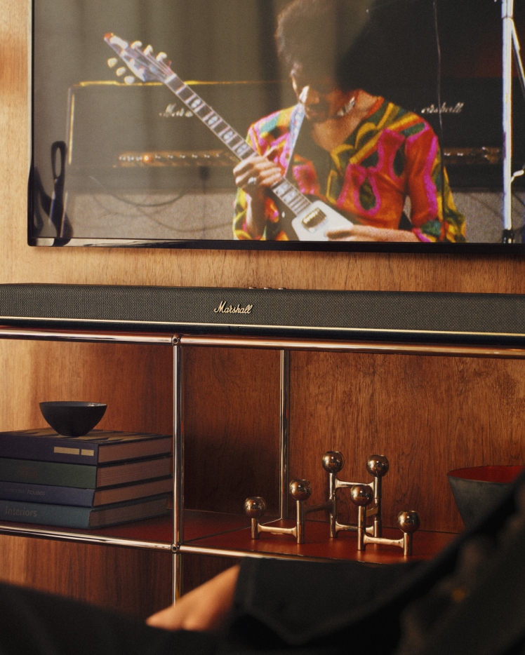 Heston 120 Black サウンドバー Dolby Atmos搭載 | Marshall.com