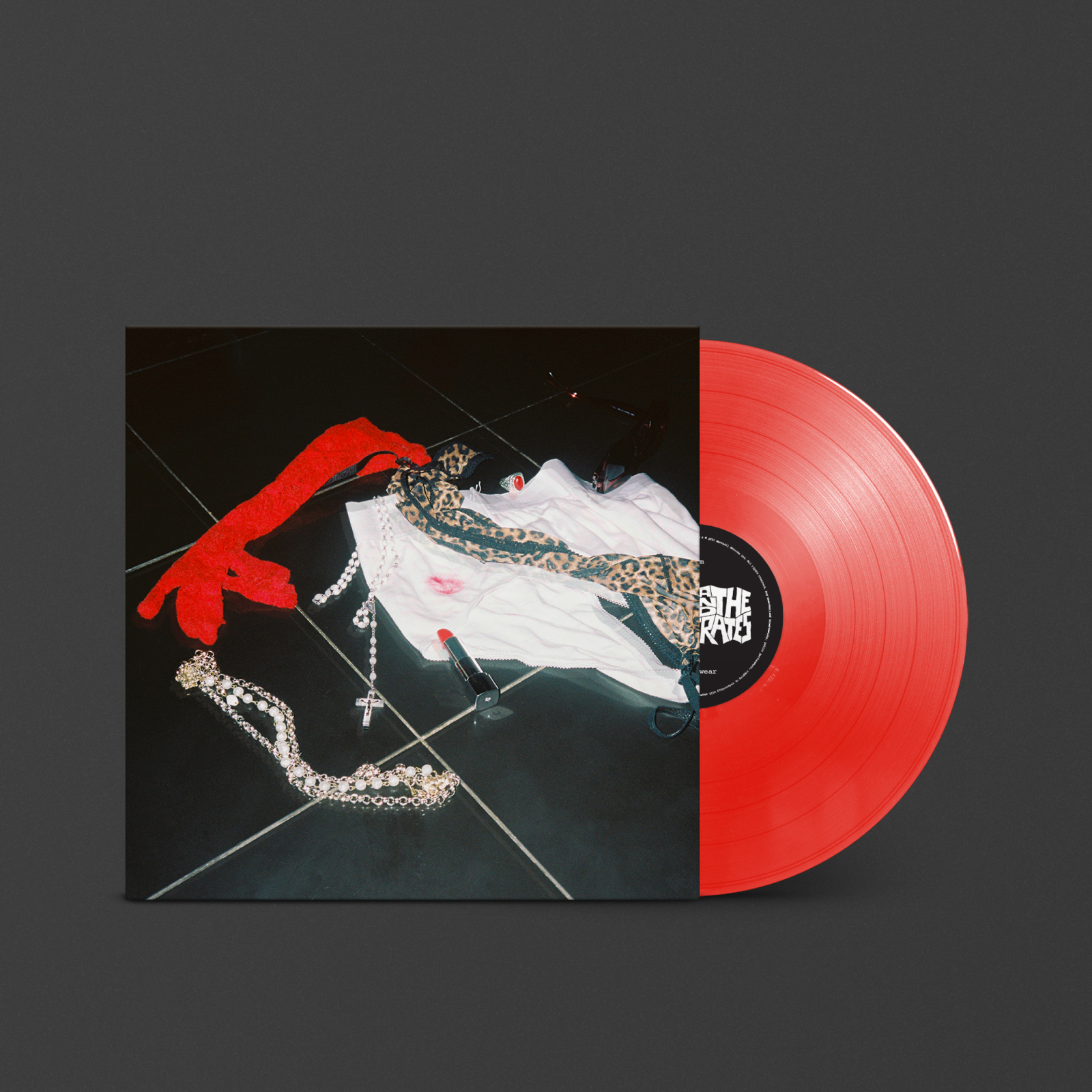 Red vinyl 'Underwear' record by 'Gen and the Degenerates'.